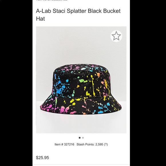 Zumiez Accessories - FREE WITH BUNDLE OF 3+ ITEMS! Splatter Bucket Hat
